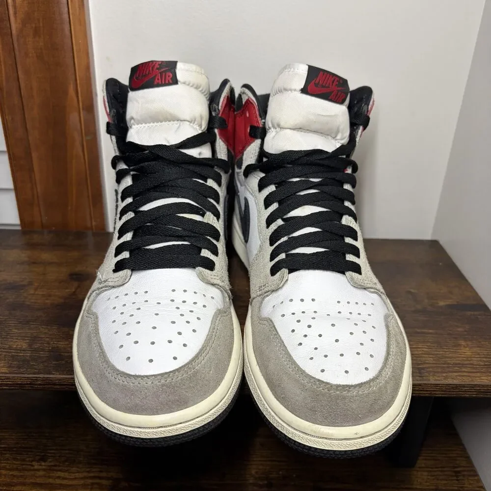 Size 9.5 - Jordan 1 Retro High Light Smoke Grey 2020